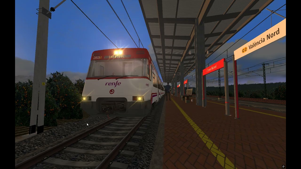 TRAIN SIMULATOR CLASSIC: C-2 XATIVA-VALENCIA NORD 447 CORREDOR MEDITERRANEO