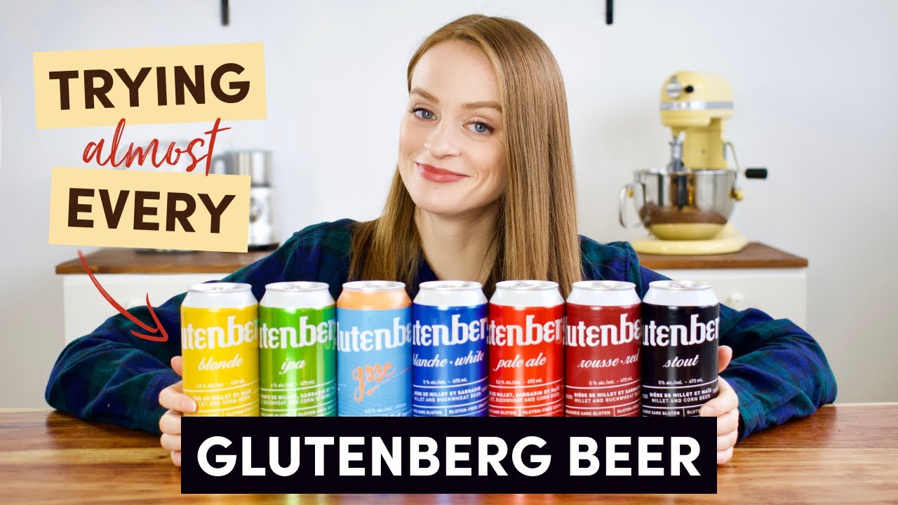 Trying (almost) every kind of Glutenberg beer | Gluten-free Beer Review