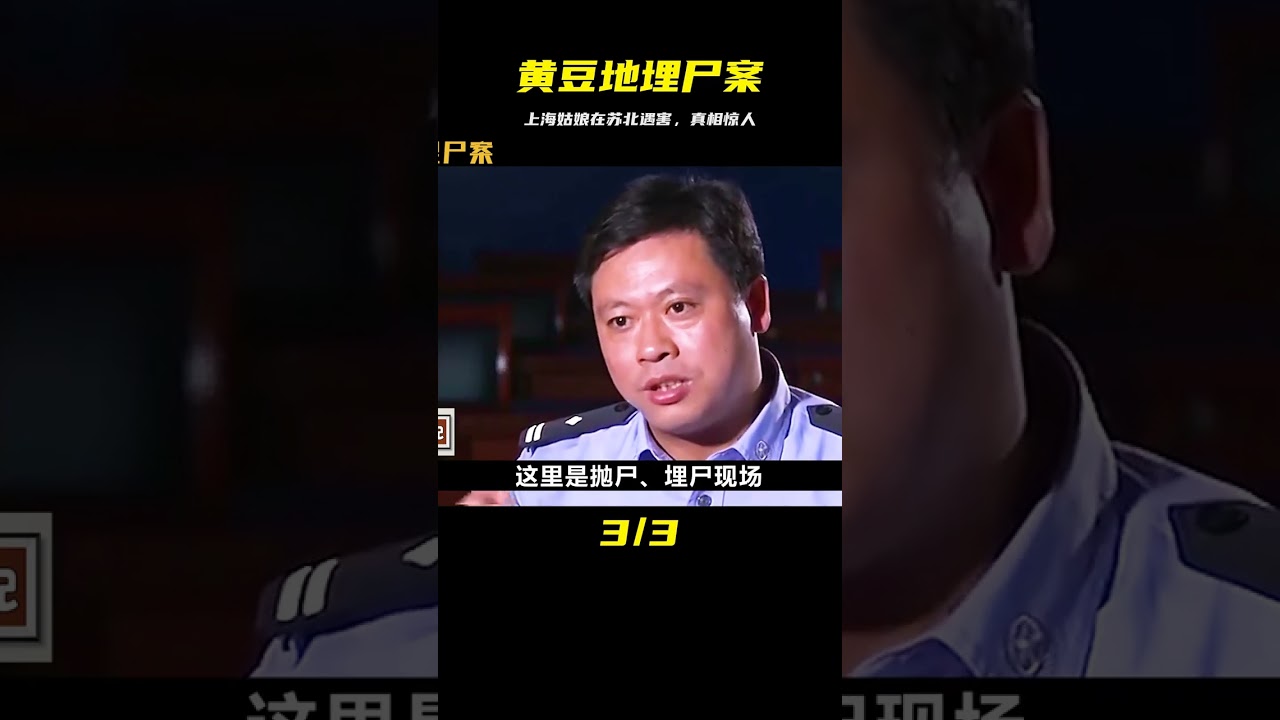 黃豆地埋尸案！一個上海姑娘，為何被害于五百公里以外的蘇北 