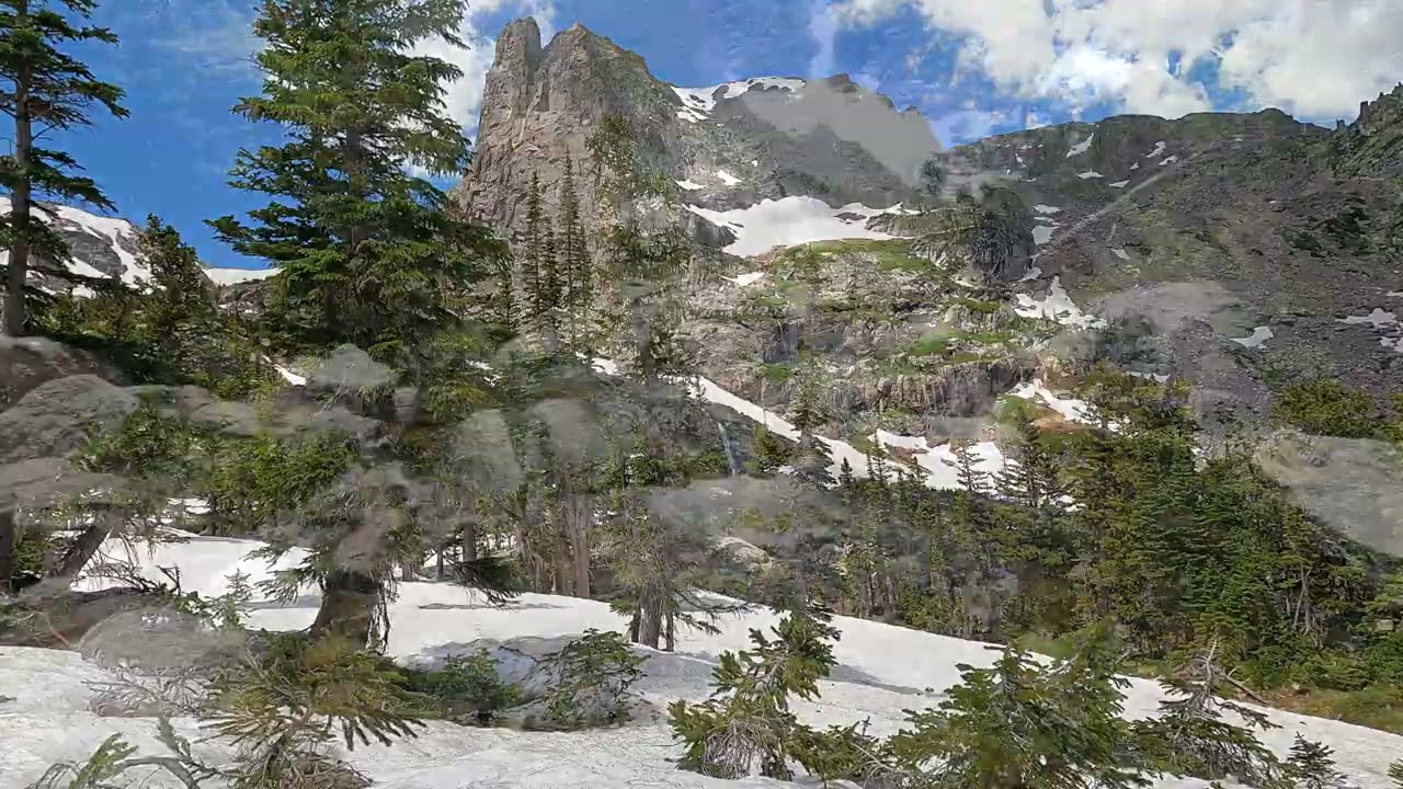 Rocky Mountain National Park  - Mountain Stream 01