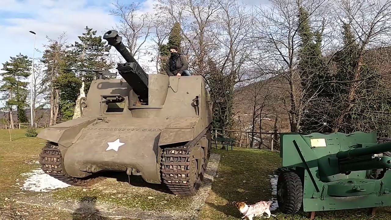 SALGO SOPRA UN AUTENTICO CARRO ARMATO! IL TEMPIO DELLA FRATERNITÀ DEI POPOLI A CELLA DI VARZI!