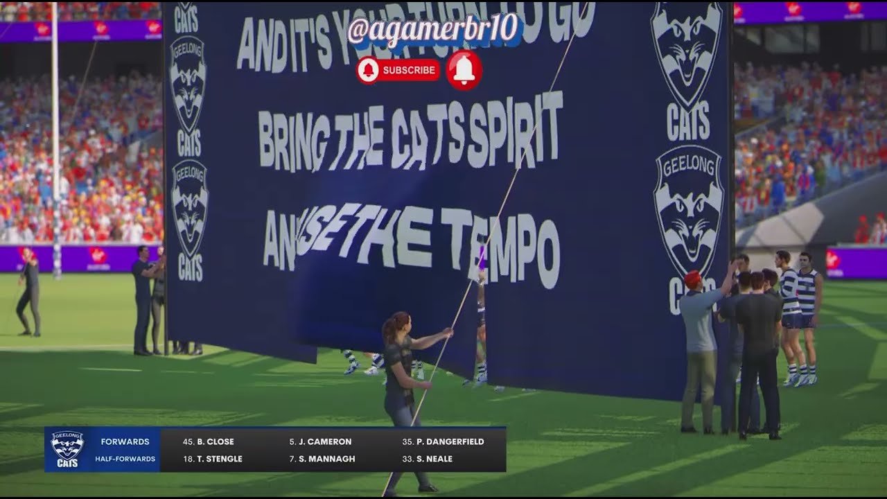 🔴 Прямая трансляция матча Голд Кост Санс против Джилонг ​​Кэтс | AFL Live Stream GAMEPLAY