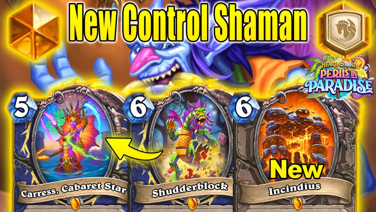 NEW Control Shaman Deck Is Stronger Than I Ever Thought At Perils in Paradise | Hearthstone