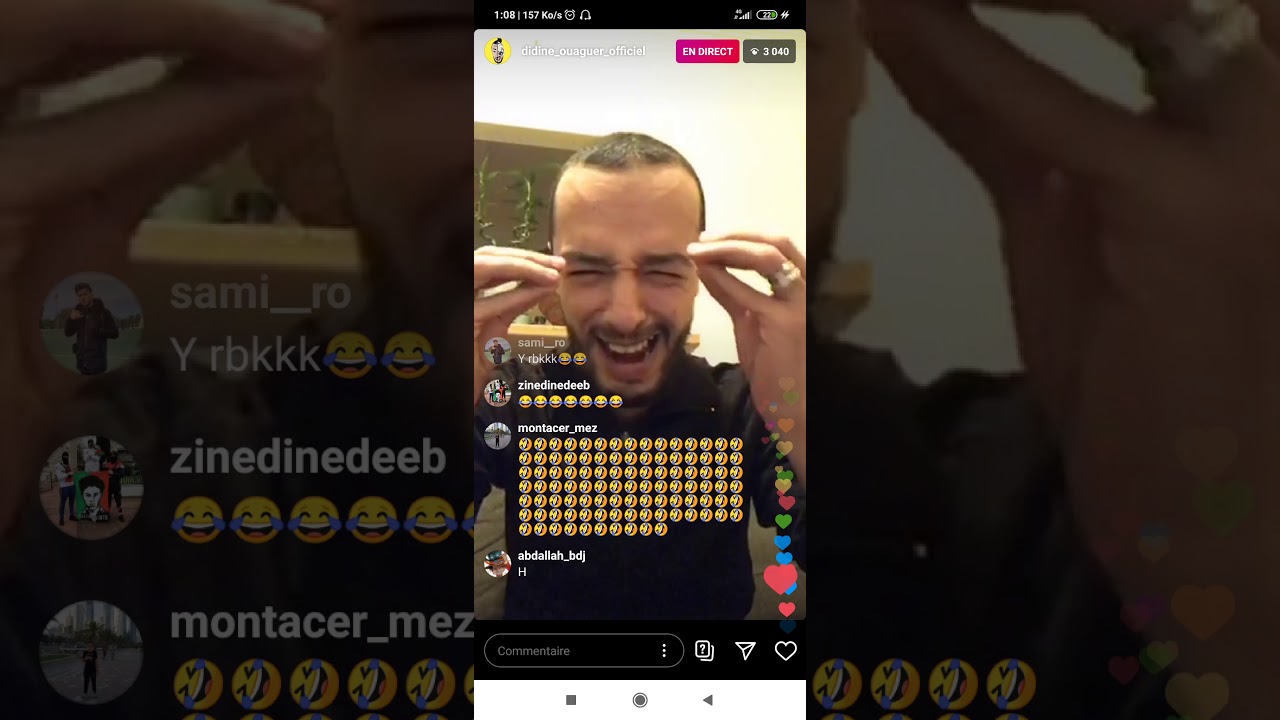 Live lfartich الفرطيش لايف حكاية ايمان 2020