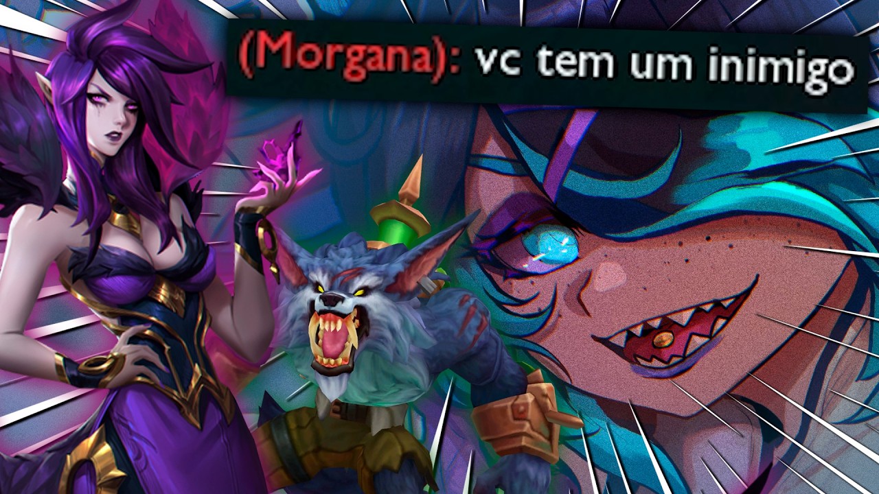 [BRIAR JUNGLE] - A MORGANA ACABOU DE FAZER UM INIMIGO - League of Legends