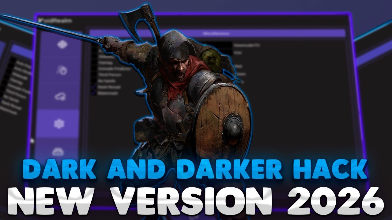 ⚔️BEST Dark and Darker Cheat Menu 2026 | Aimbot + ESP + Loot Finder | FREE Download 100% Undetected🔥