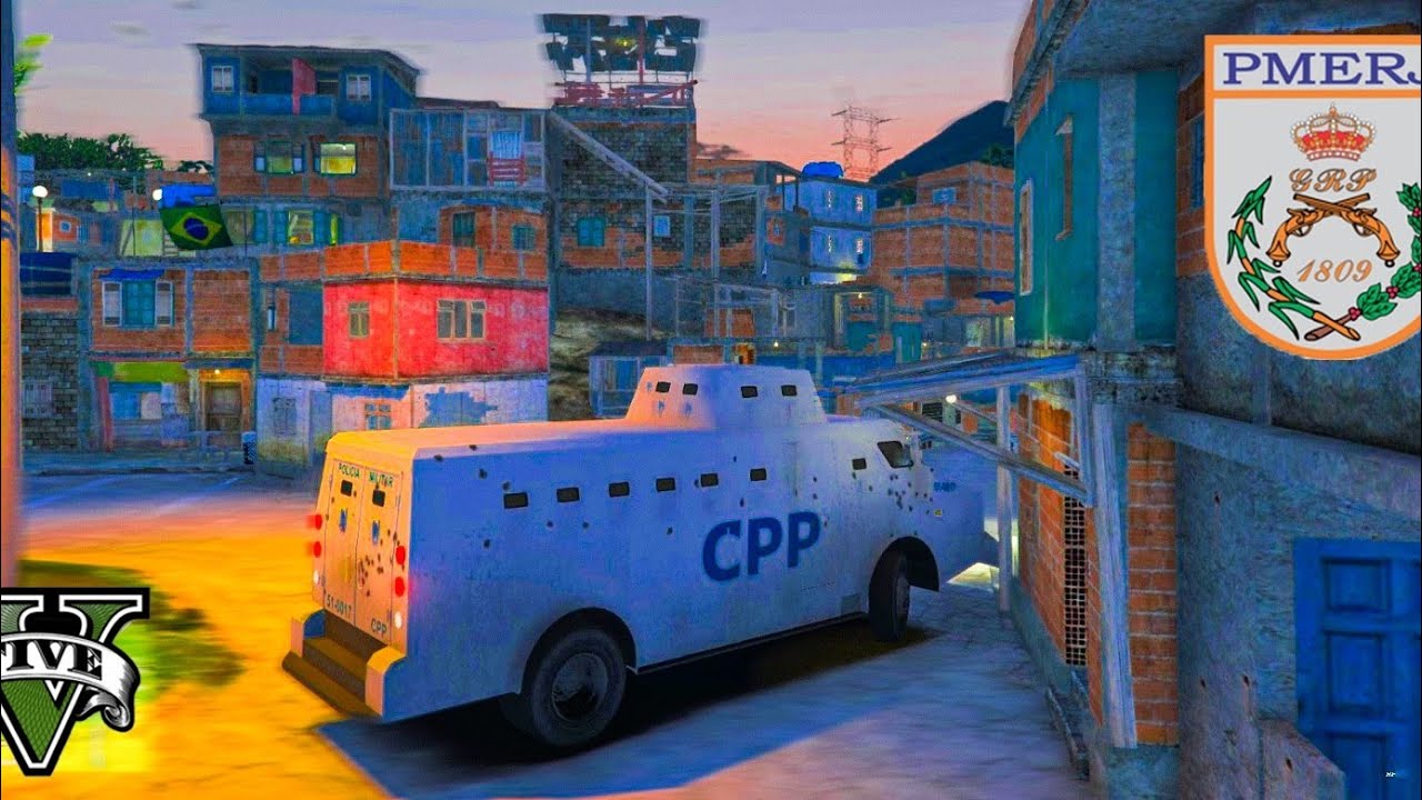 BLINDADO UPP NA FAVELA ''GRANADA NA EQUIPE'' - GTA RP