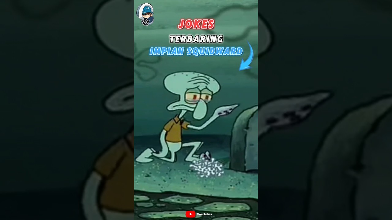 Jokes Terbaring Impian Dan Harapan Squidward Spongebob? #fyp #shorts