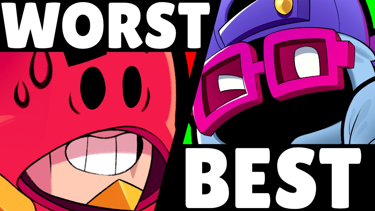 (V53) The BEST & WORST Brawlers | Pro Tier List!