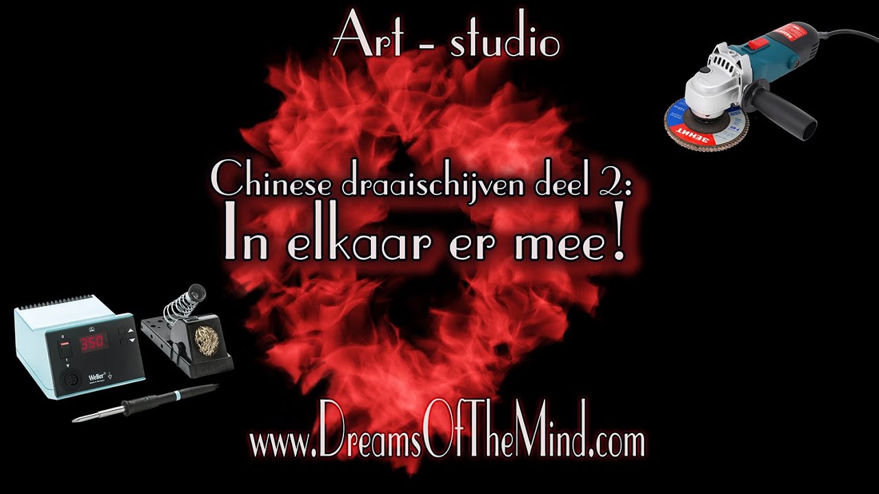 Chinese draaischijven deel 2: In elkaar er mee!
