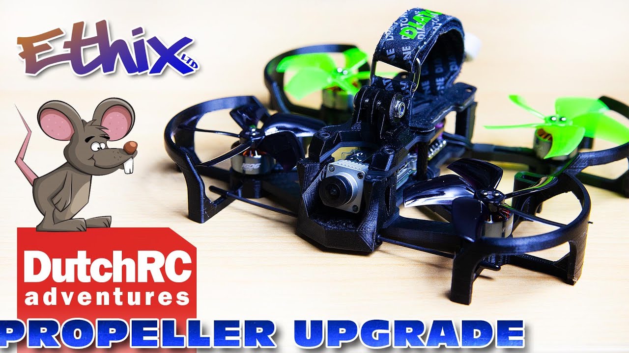 Ethix Cinerat - 3 INCH Video Production Quad - Gemfan D76 Whoop Propellers????