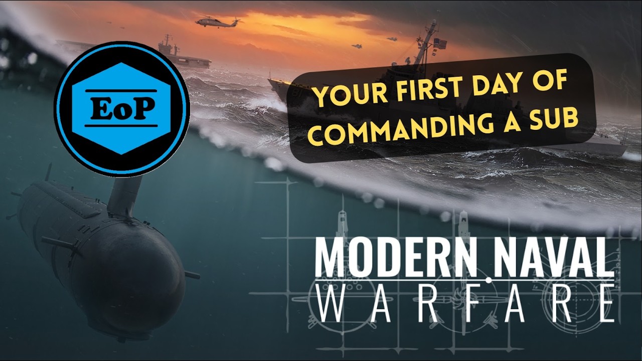 Modern Naval Warfare: обучение &mdash; первый день на подлодке