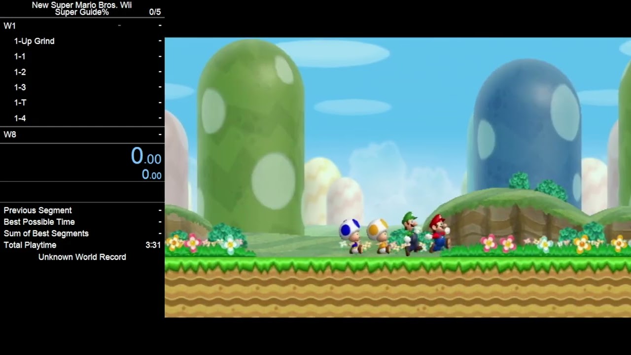 nsmbw superguide in 6:54:11