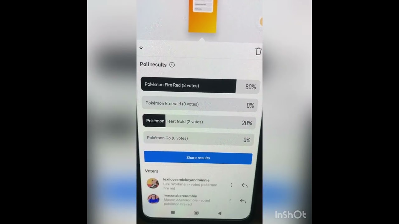 Pok&eacute;mon Challenge Vote The Winner Is