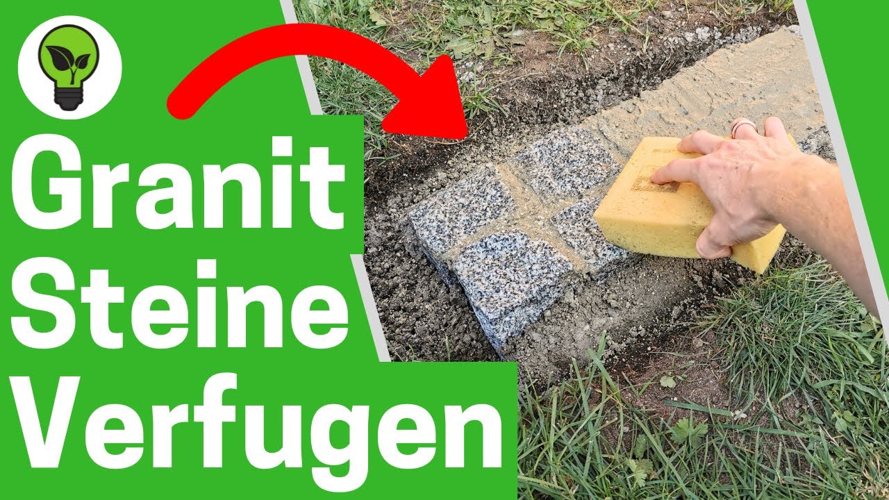 Granitsteine Verfugen ✅ ULTIMATIVE ANLEITUNG: Wie & Womit Natursteine im Außenbereich Verfugen???