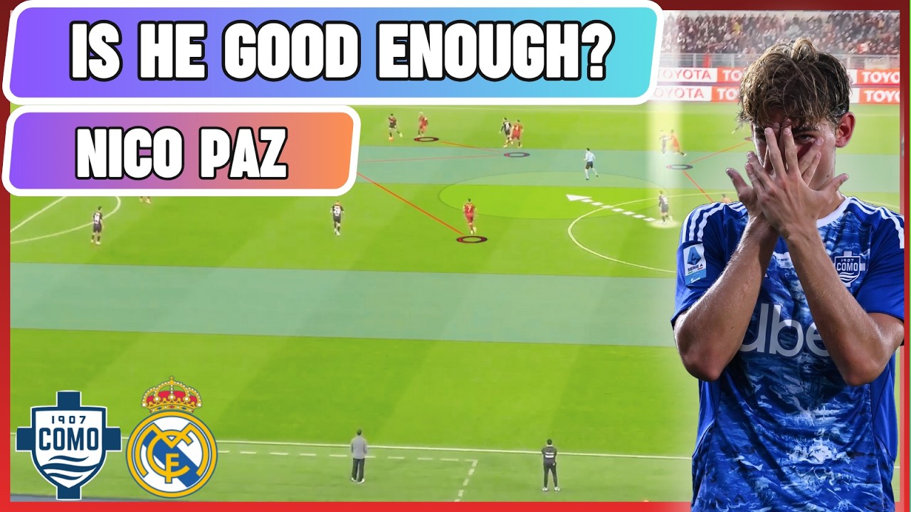 Is Nico Paz Good Enough for Real Madrid&rsquo;s Starting XI? | Tactical Analysis | How to play as Number 8