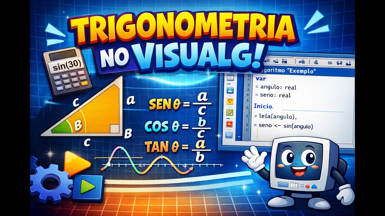 COMO CALCULAR O SENO, COSSENO E TAGENTE USANDO PROGRAMAÇÃO?