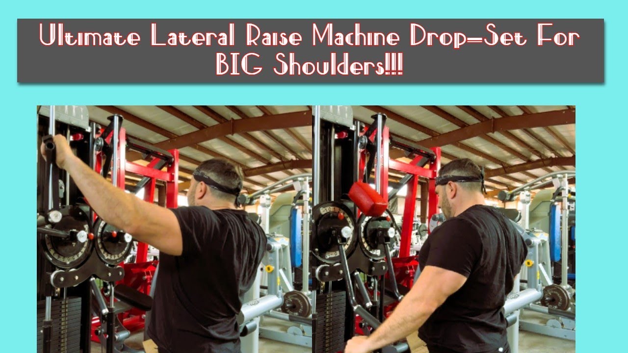 Ultimate Lateral Raise Machine Hack For BIG Shoulders