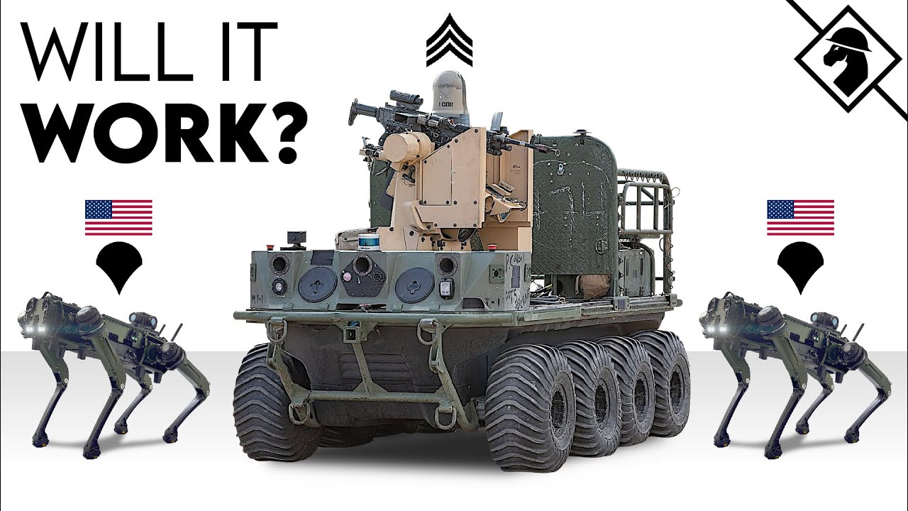 NEW U.S. Army Robot—Kamikaze Drone Company