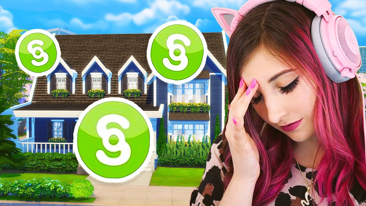 Building a House But I Have To Use EVERY PENNY...in Sims 4
