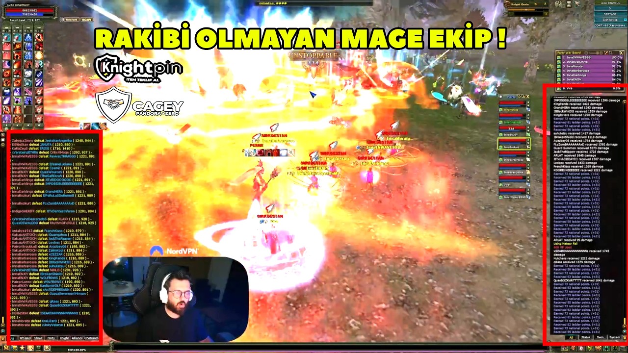 Enjoytp - Yıkılmaz Kale Destan Serverinde Mageler Kimseye Ge&ccedil;it Vermiyor :D ! Knight Online