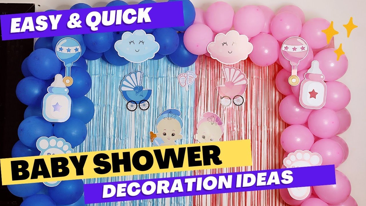 How To Decorate Home For Baby Shower| Baby Shower Decoration | Baby Shower Decoration at Home | DIY
