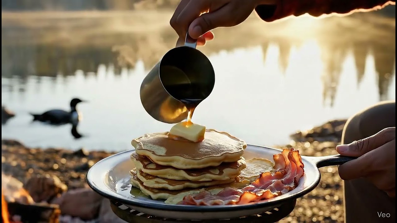 Camping Food Mukbang 