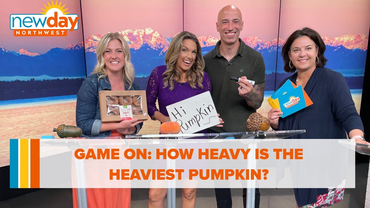How heavy is the heaviest pumpkin? - Game On! - New Day NW