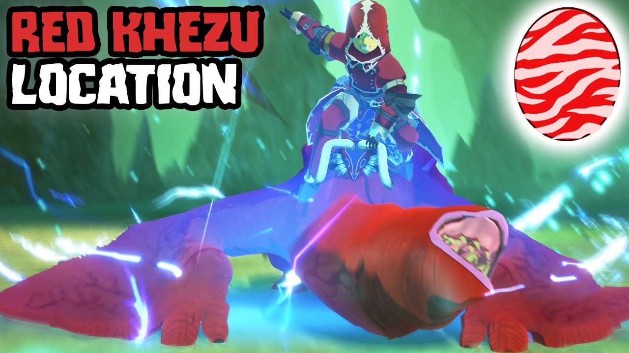 RED KHEZU LOCATION SHADOWS OF RED 3 CRAZY COLORS PART 1 SIDEQUEST - MONSTER HUNTER STORIES 2 WINGS