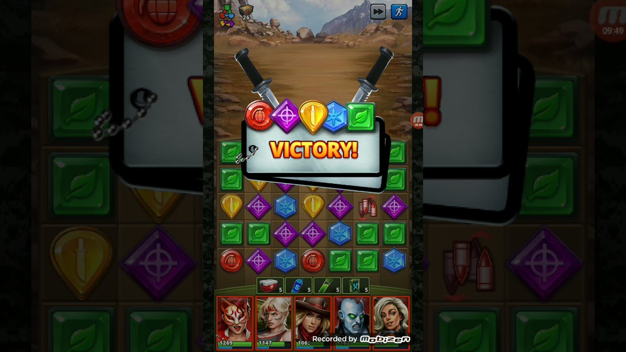 Puzzle Combat Speed Weapons - How helpful are they? Last level Merc event completed!!!