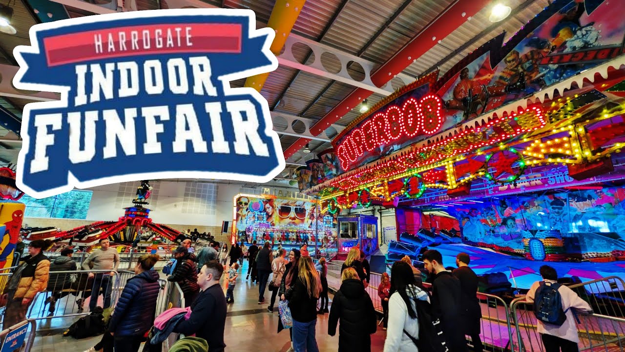 Cold Outside? Harrogate INDOOR FUNFAIR has you covered! February Half Term fairground 2026