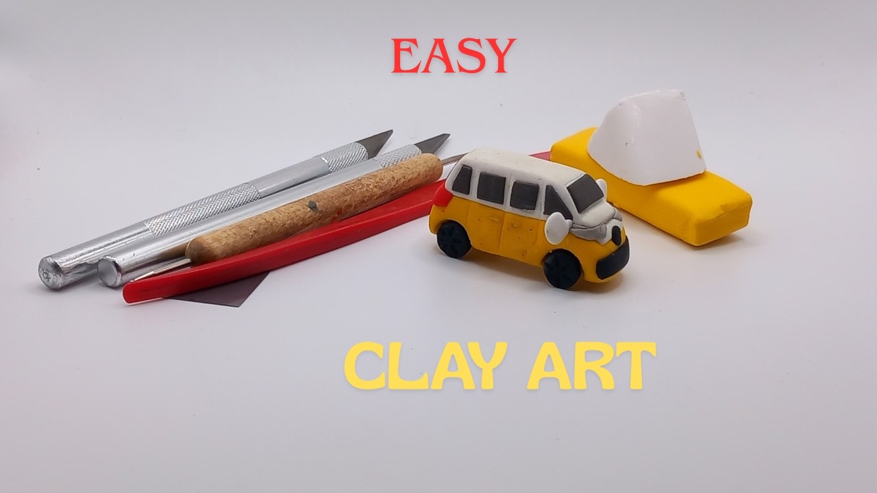 Tiny Van, Big Details! Clay Modeling for Beginners