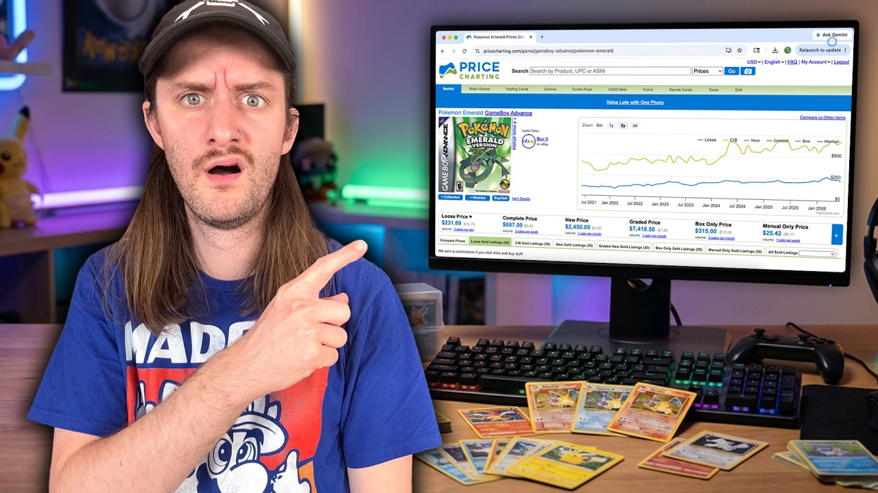 Pok&eacute;mon Game Prices are Completely Out of Hand
