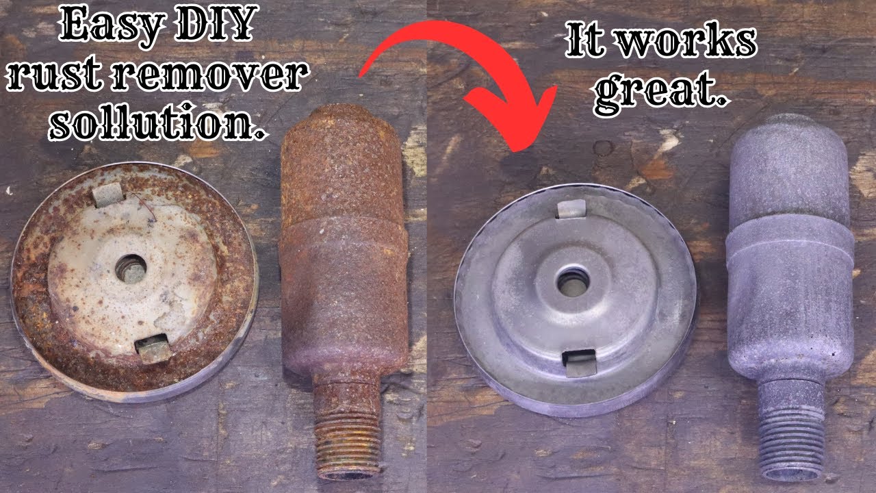 Super easy DIY rust remover that actually works.