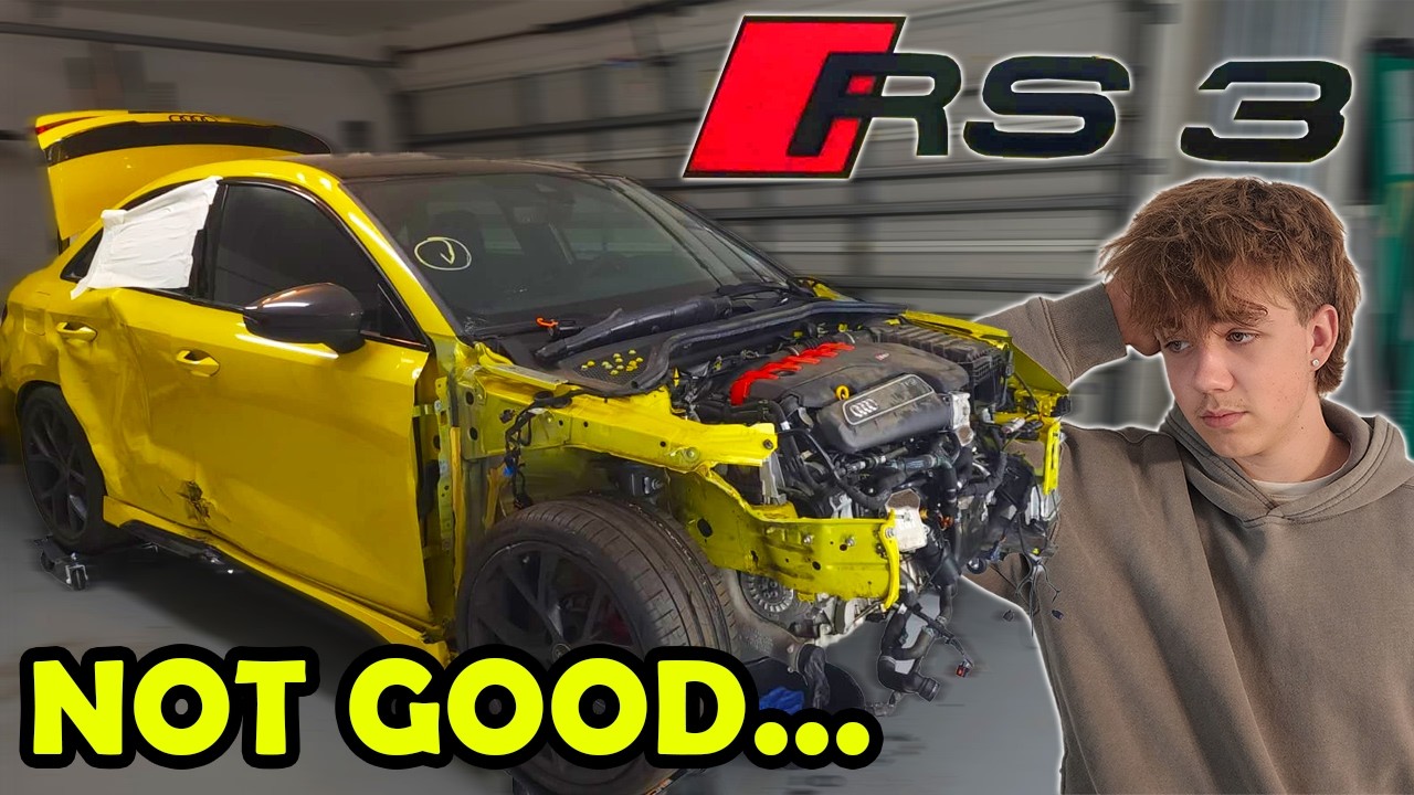 REBUILDING A WRECKED AUDI RS 3 | Not What We Expected