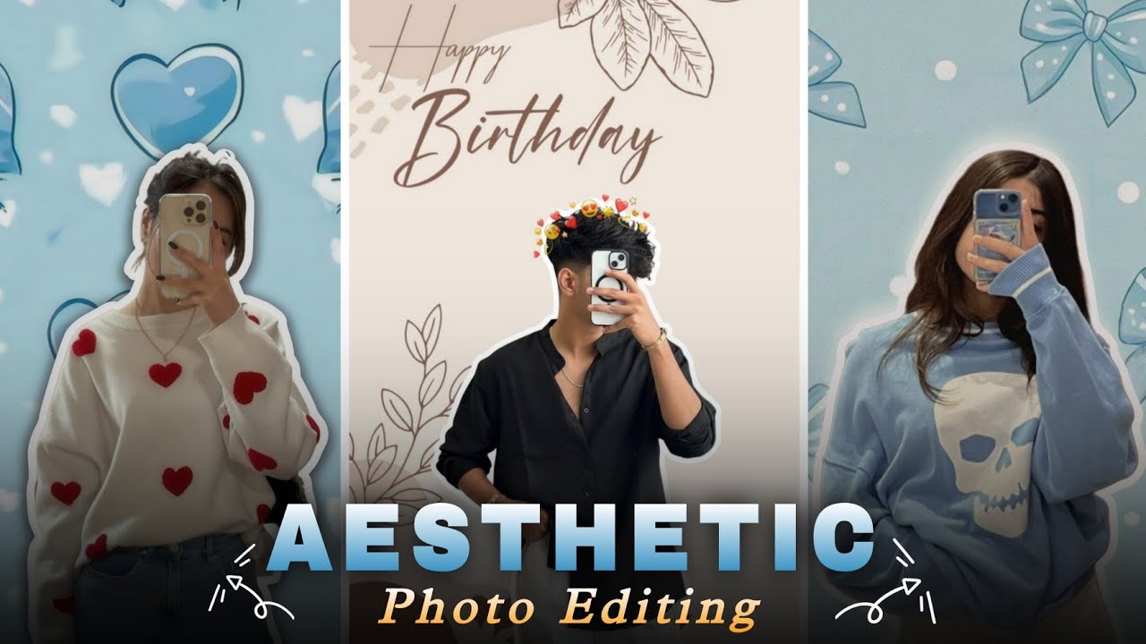 Instagram Trending Aesthetic Photo Editing In Hindi | Aesthetic Photo Editing Tutorial Video 