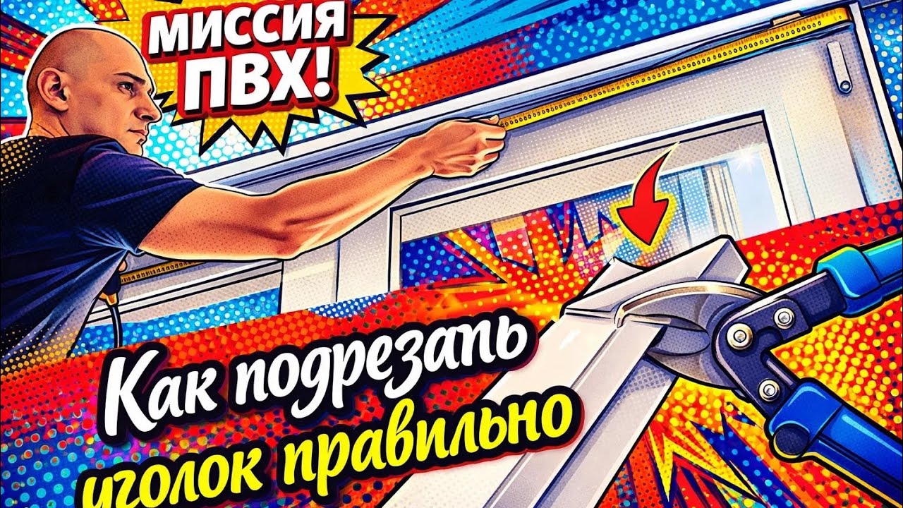 Правильная установка ПВХ уголка