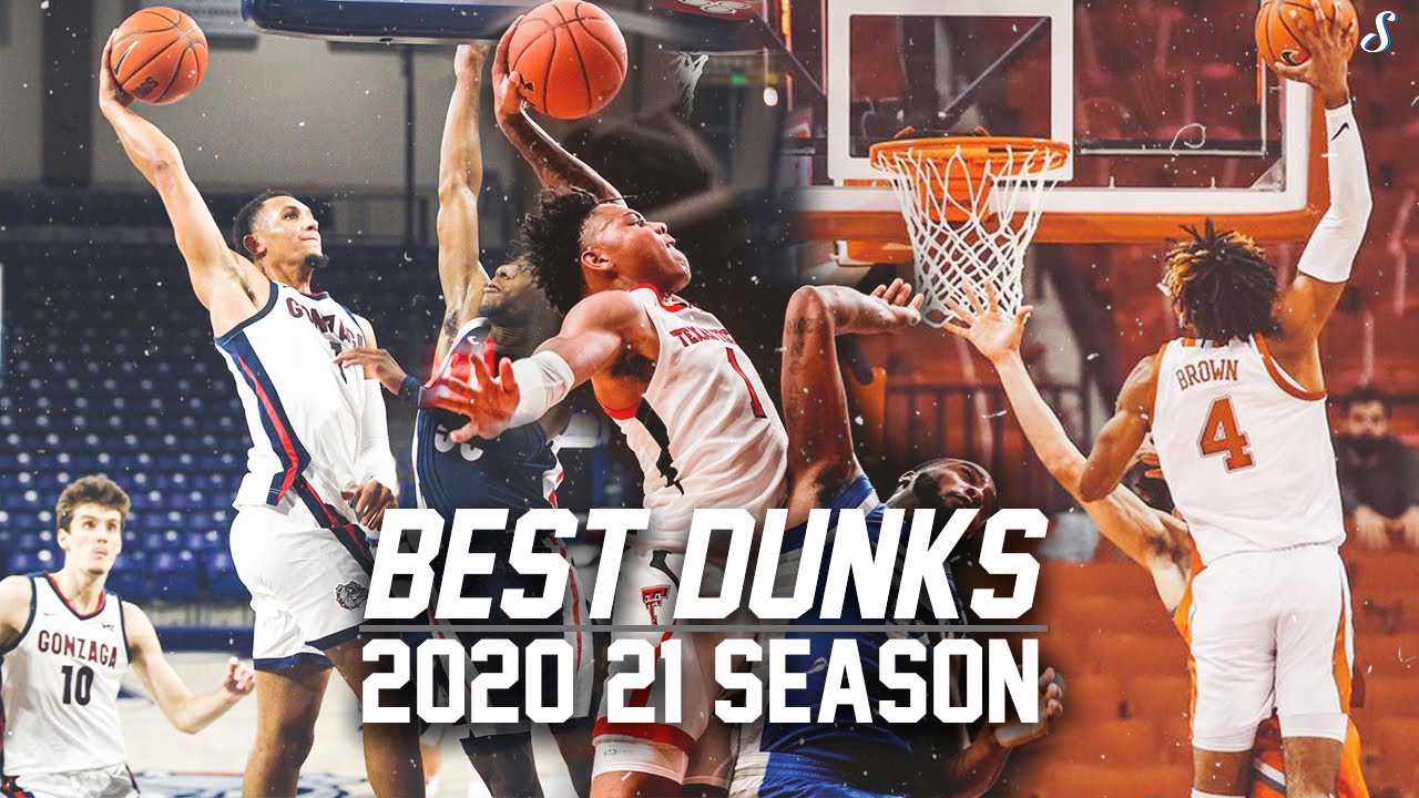 College Basketball's BEST Dunks & Posterizes Of The 2020-21 Season Pt.1