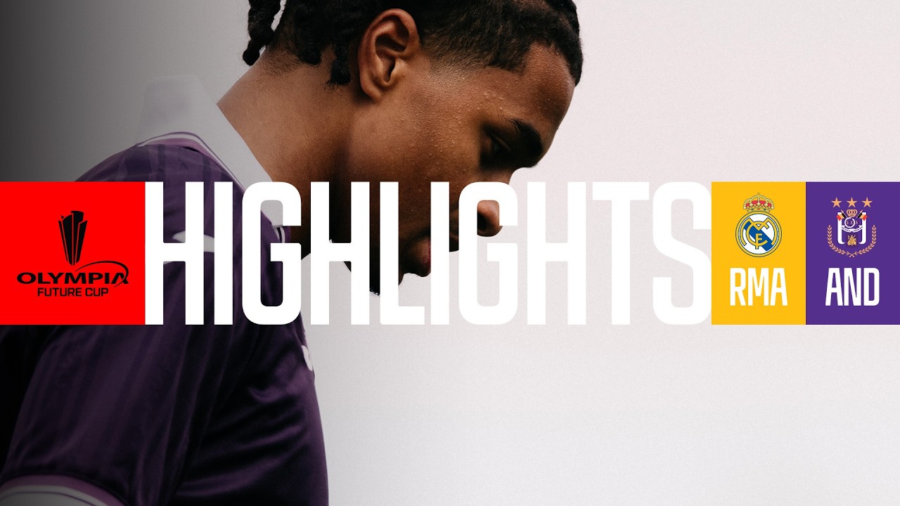 Quality Goals ⚽| Highlights Real Madrid - RSC Anderlecht | Olympia Future Cup 2026