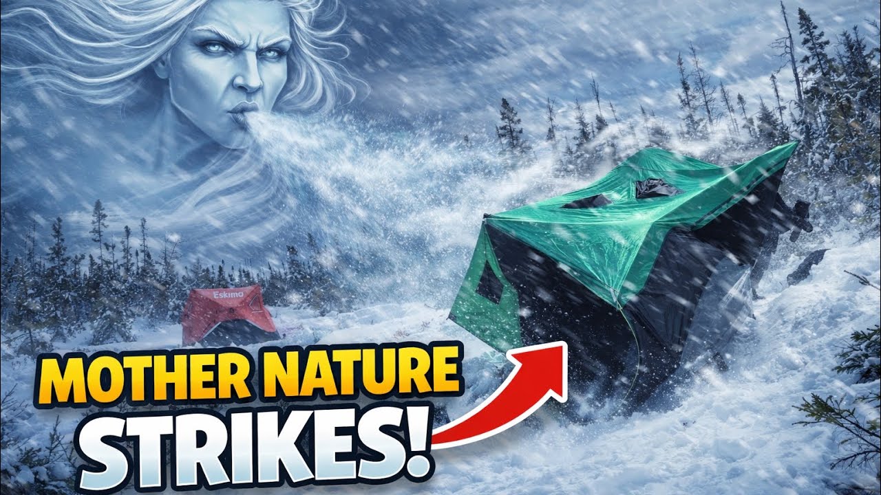 Mother Nature had different plans for me on this overnight winter camping adventure 