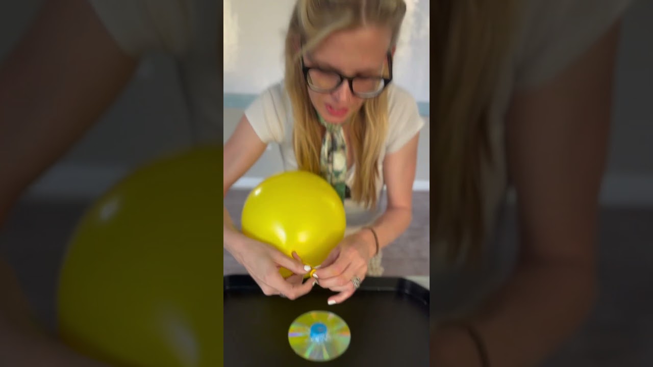 Make a Balloon Hovercraft! Easy STEM Activity for Kids #ScienceExperiment #BalloonHovercraft