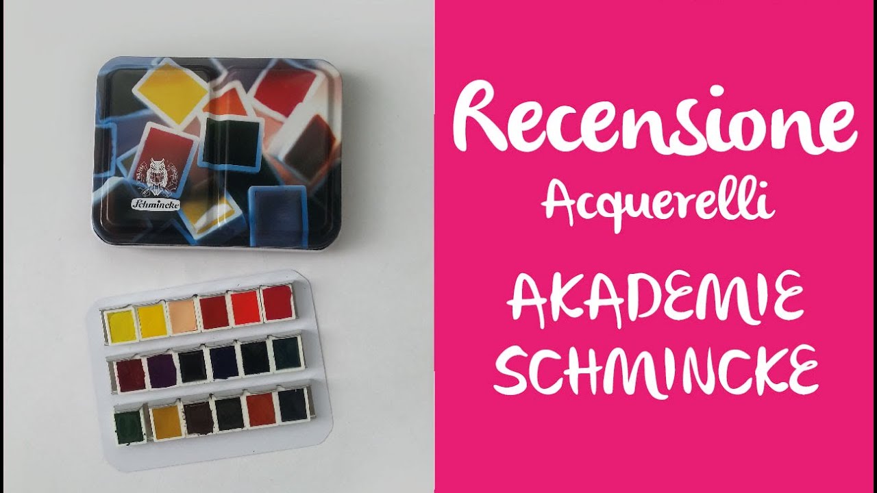 RECENSIONE - Acquerelli AKADEMIE SCHMINCKE