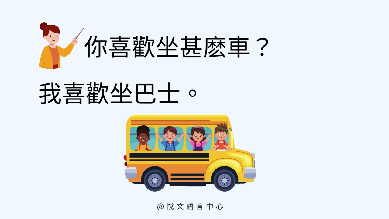 2023年GAPSK幼稚園普通話水平測試中級考試內容——說話部份：回答問題