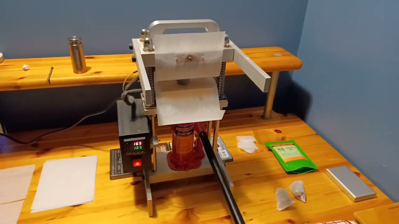 Dabpress 4ton hydraulic press, Ethos Pi&ntilde;a auto Final weight total!! 25% flower rosin return!!!!