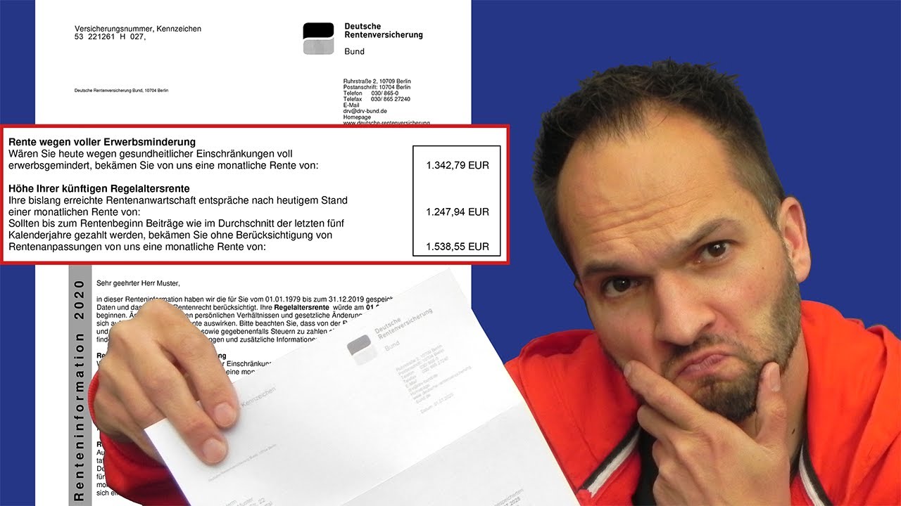 Rentenhöhe in der Renteninformation: Rentenhöhe verstehen