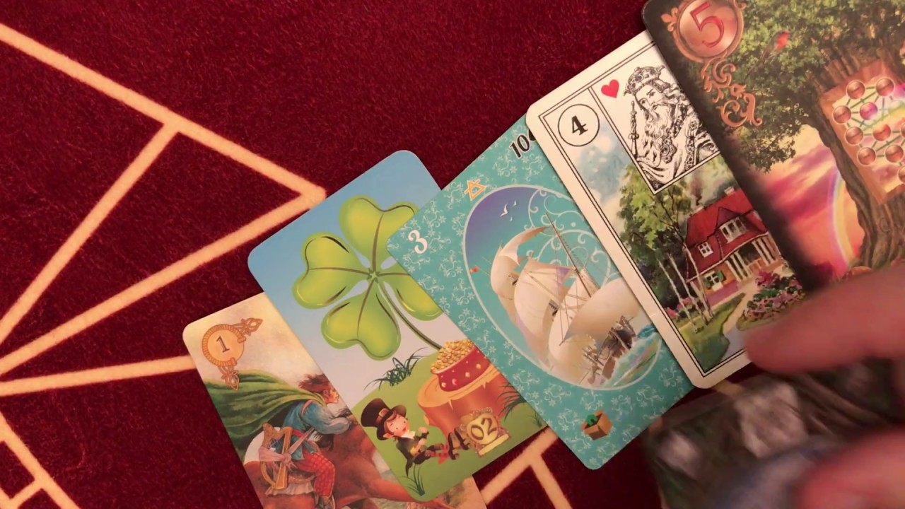 🍀 [LENORMAND] Les cartes du Petit Lenormand - 1 à 6