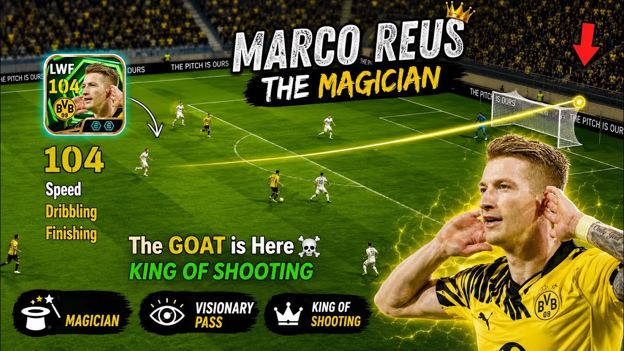 Marco Reus &mdash; это БЕЗУМИЕ! Полный обзор и геймплей | #efootball