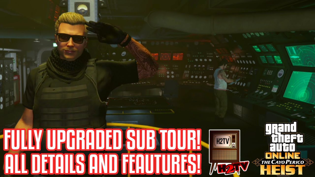 Fully Upgraded KOSATKA Submarine Tour! ALL Addons, Moon Pool Vehicles, Feautures + Kurtz Patrol Boat