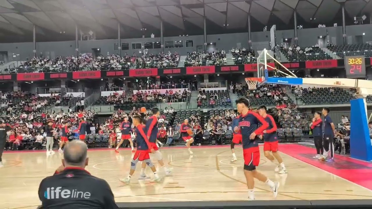 【ESAL開幕戦】アルバルク東京🇯🇵vsザック・ブロンコス🇲🇳追い付き・追い越し・追い越され（69-84）