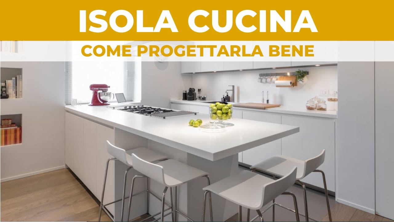 ISOLA in CUCINA: come progettarla bene